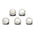 Silver and Mother of Pearl 5-Studs by Cufflinks.com