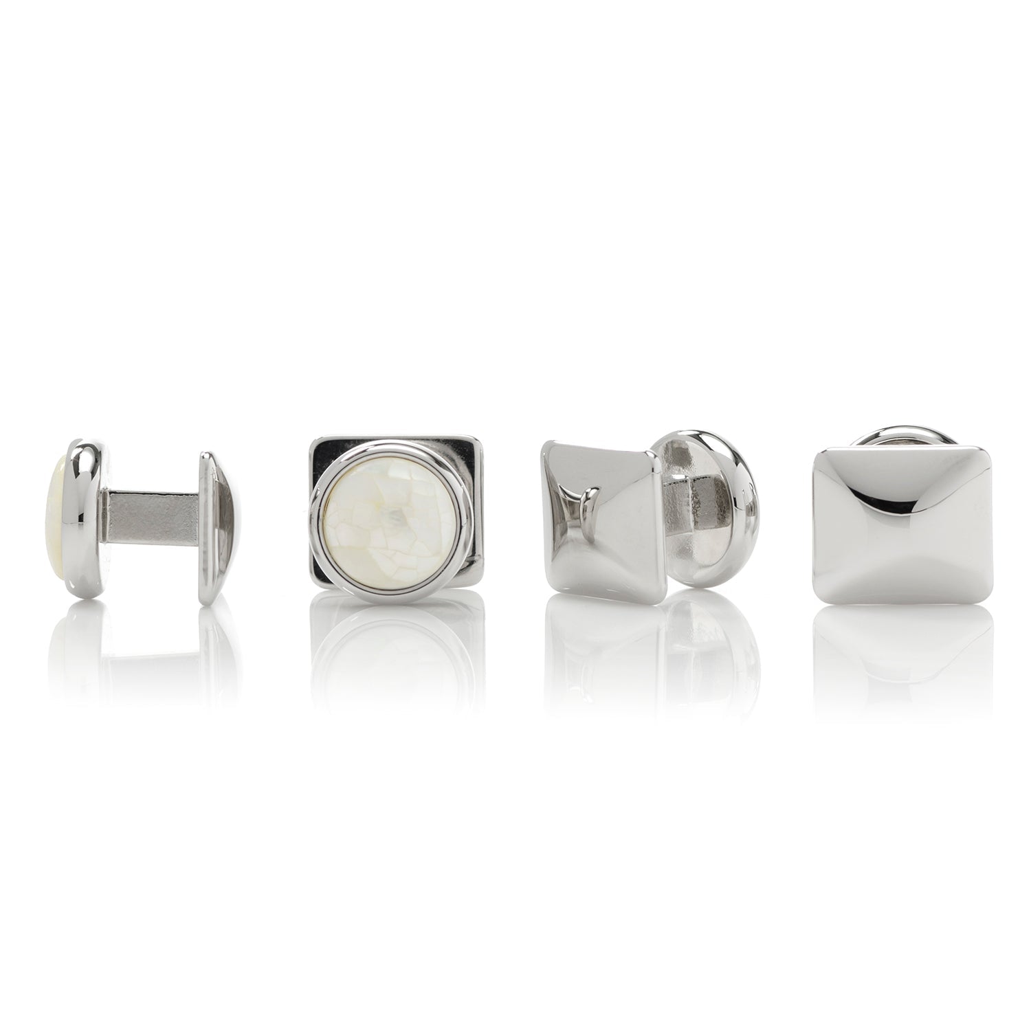 Mosaic Mother of Pearl 5-Studs by Cufflinks.com