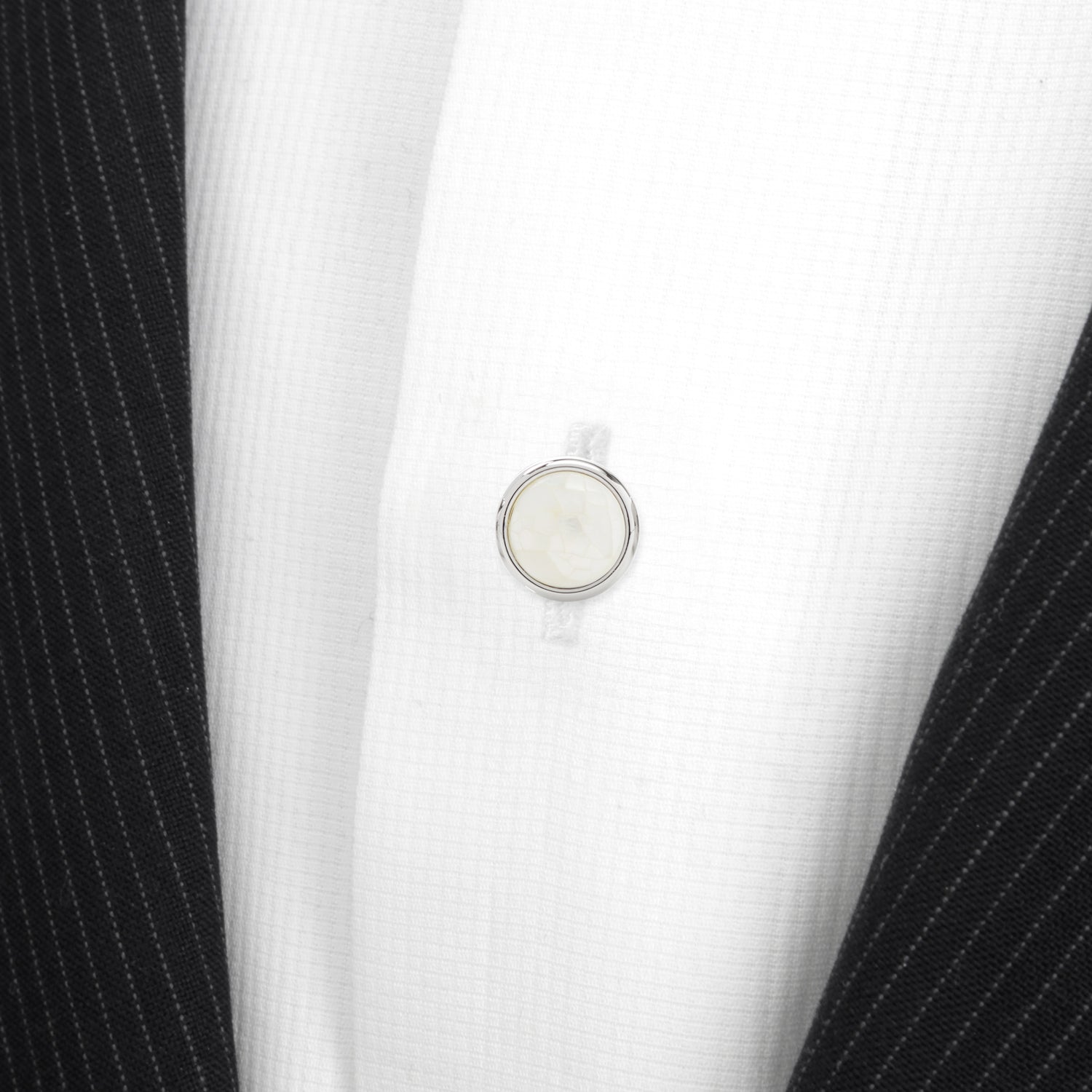Mosaic Mother of Pearl 5-Studs by Cufflinks.com
