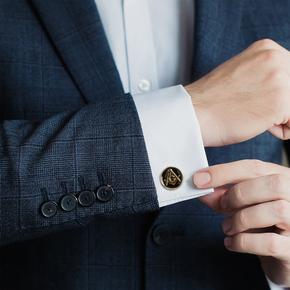 Masonic Lodge Cufflinks by Cufflinks.com