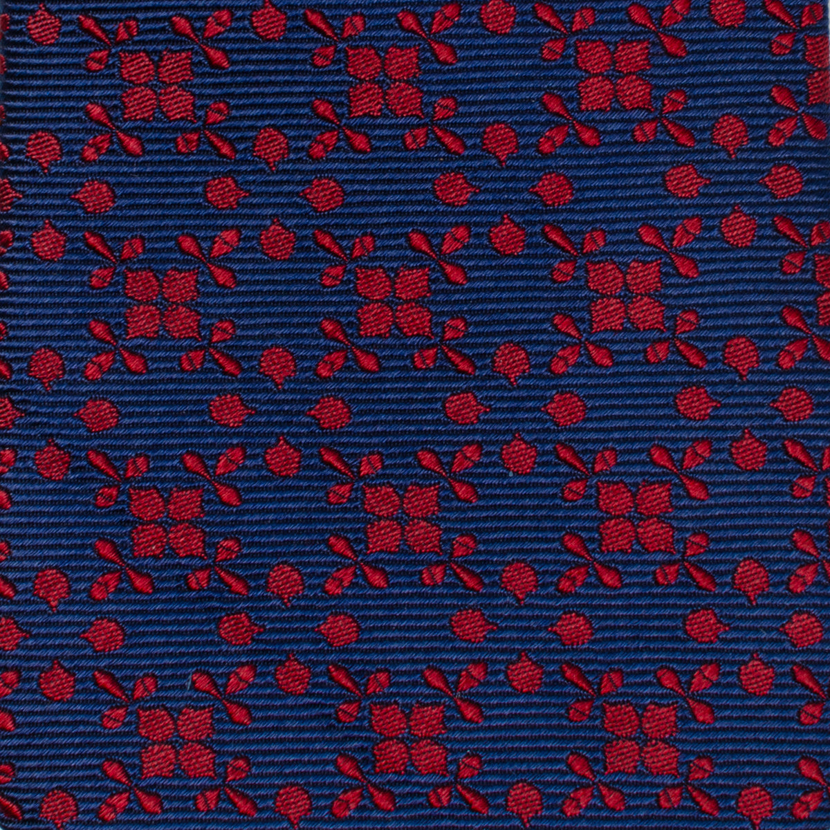 Navy/Red Patterned Men&