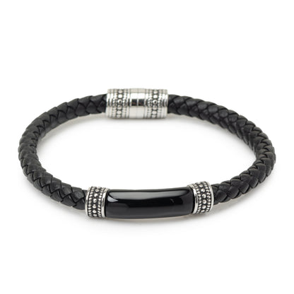 Onyx I Love You Bracelet by Cufflinks.com