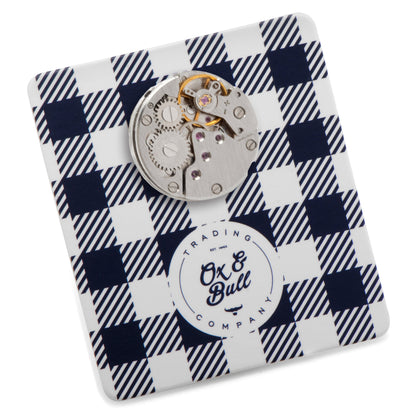 Open Edge Skeleton Watch Movement Lapel Pin by Cufflinks.com