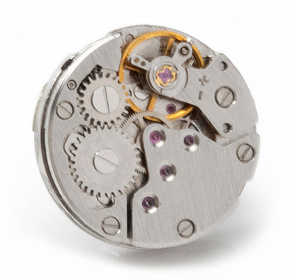 Open Edge Skeleton Watch Movement Lapel Pin by Cufflinks.com
