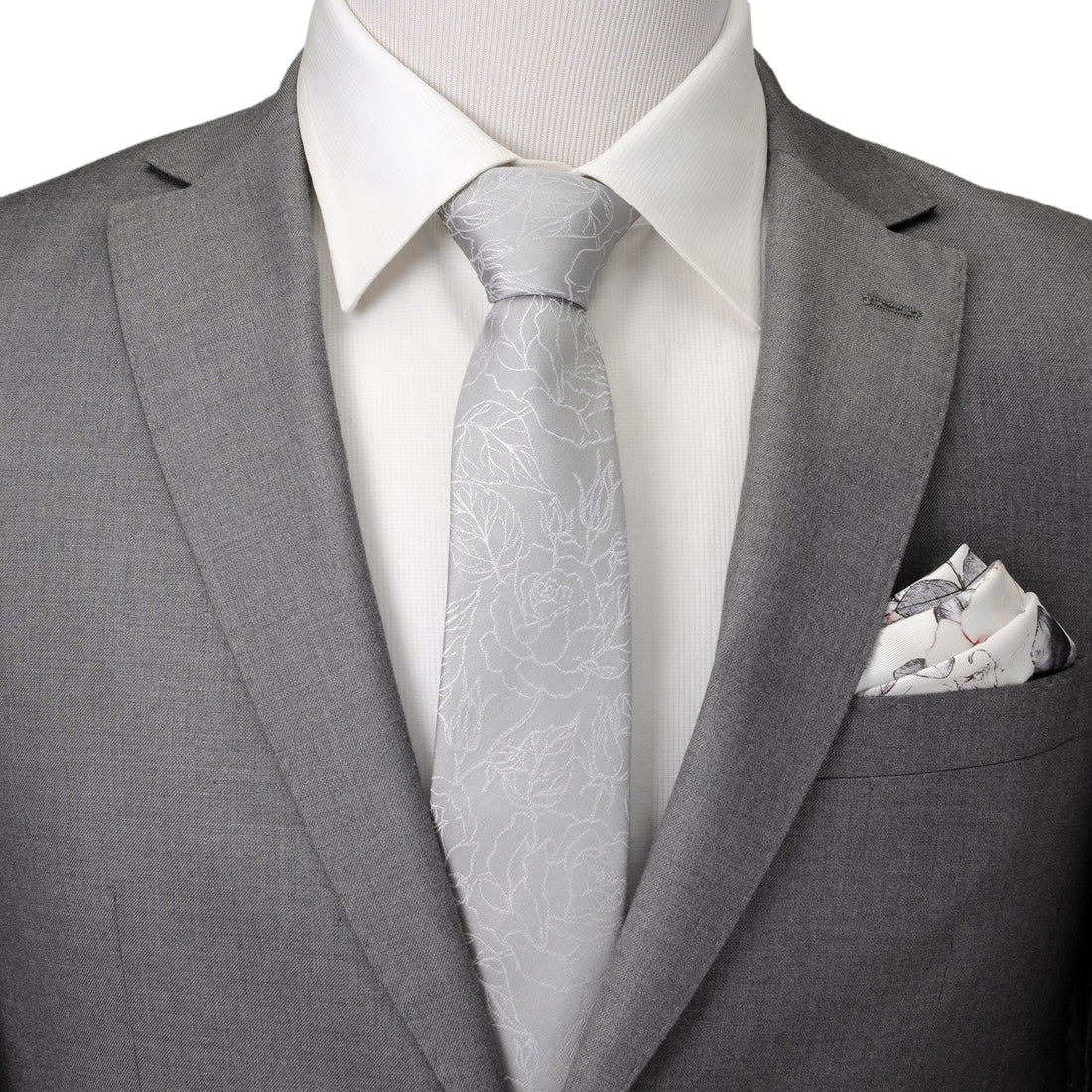 Floral Gray Men&