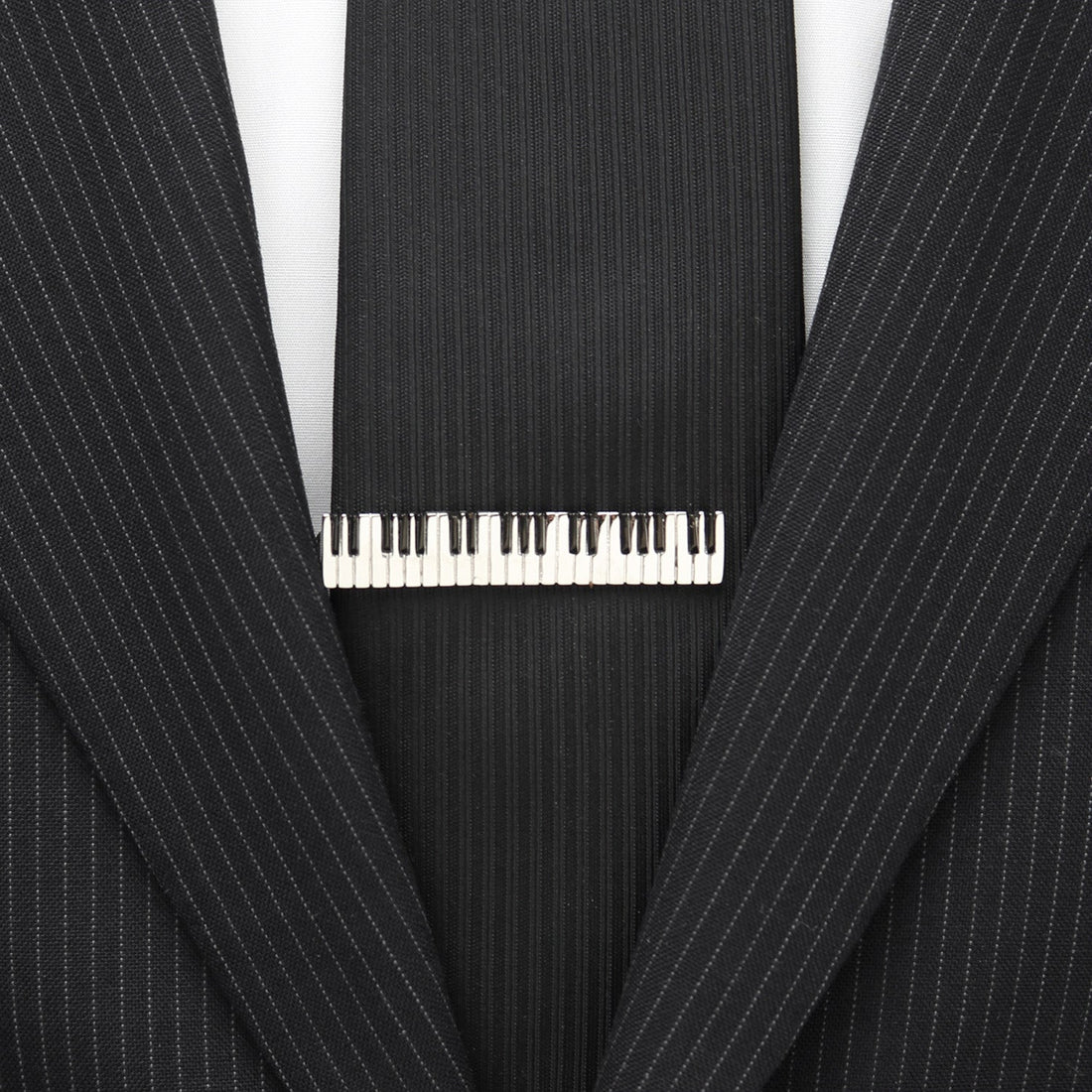 Piano Keys Tie Clip by Cufflinks.com