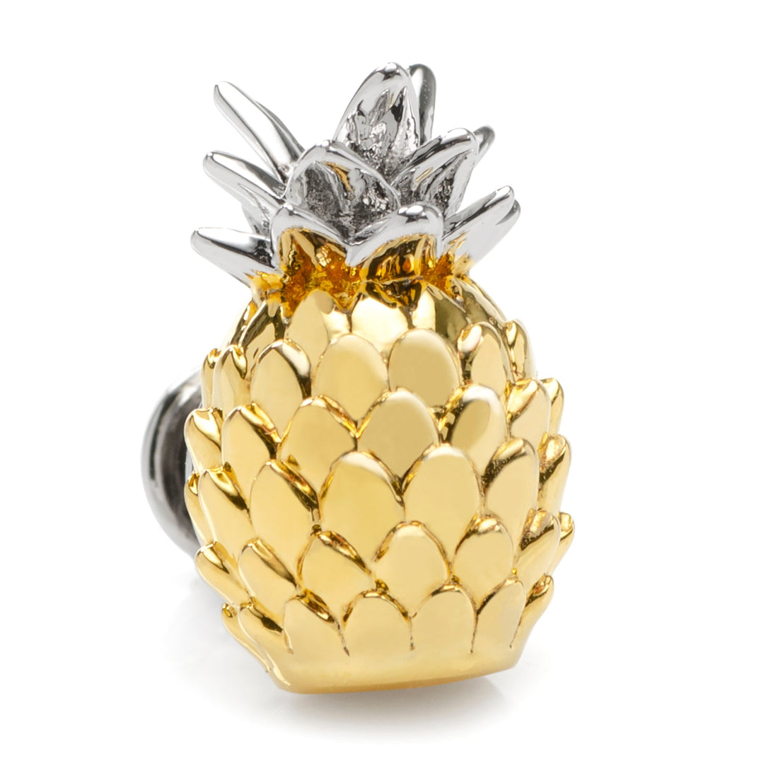 Pineapple 3D Lapel Pin by Cufflinks.com
