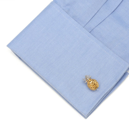 Pineapple 3D Cufflinks by Cufflinks.com