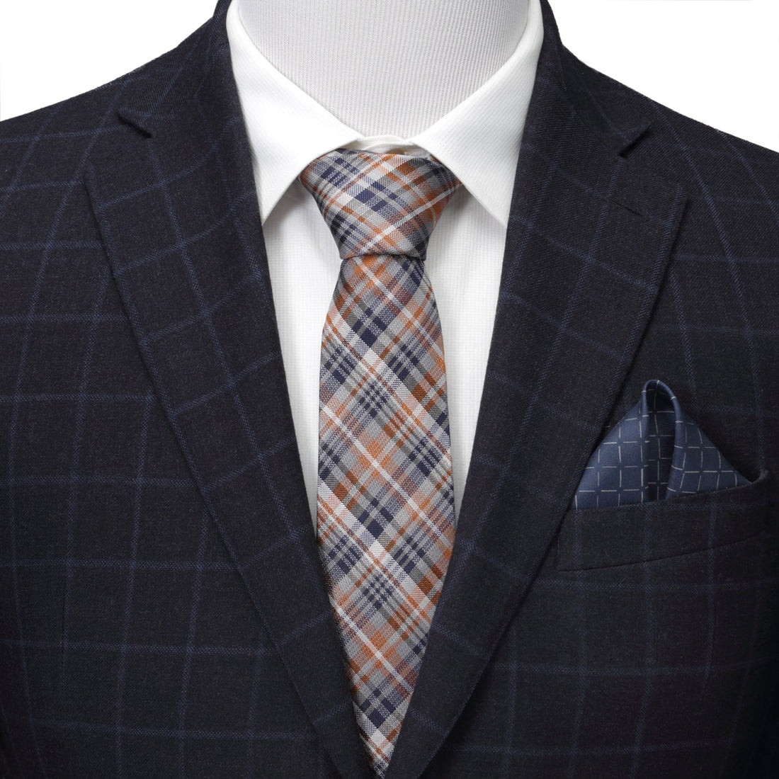 Gray Plaid Men&