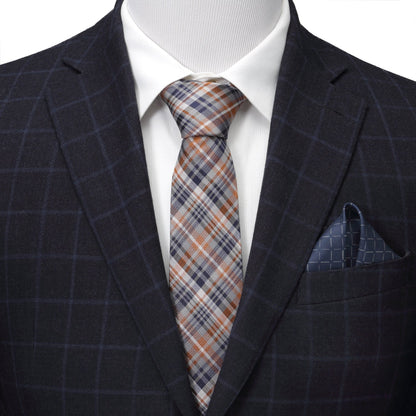 Gray Plaid Men&