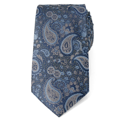 Blue &amp; Gray Paisley Men&