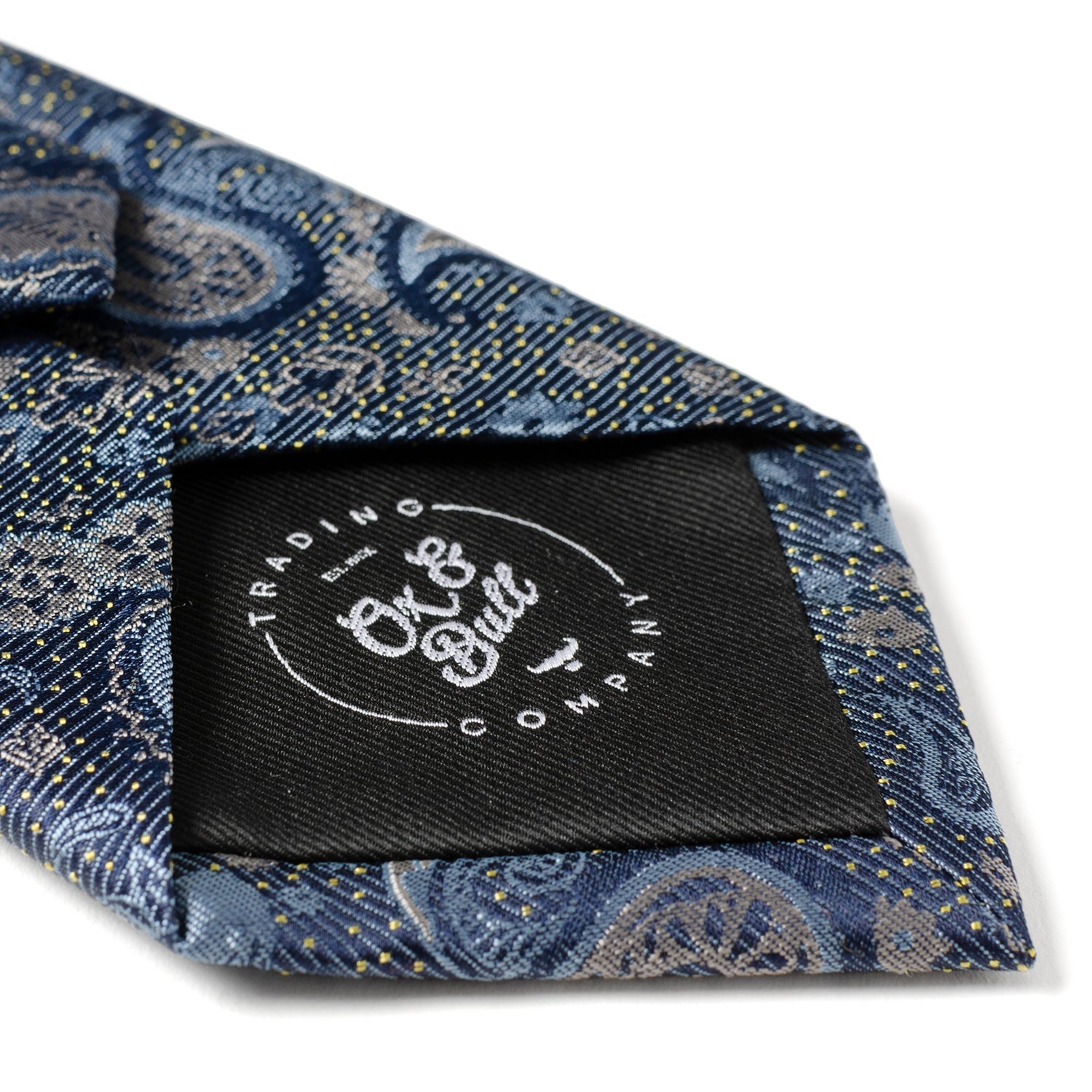 Blue &amp; Gray Paisley Men&
