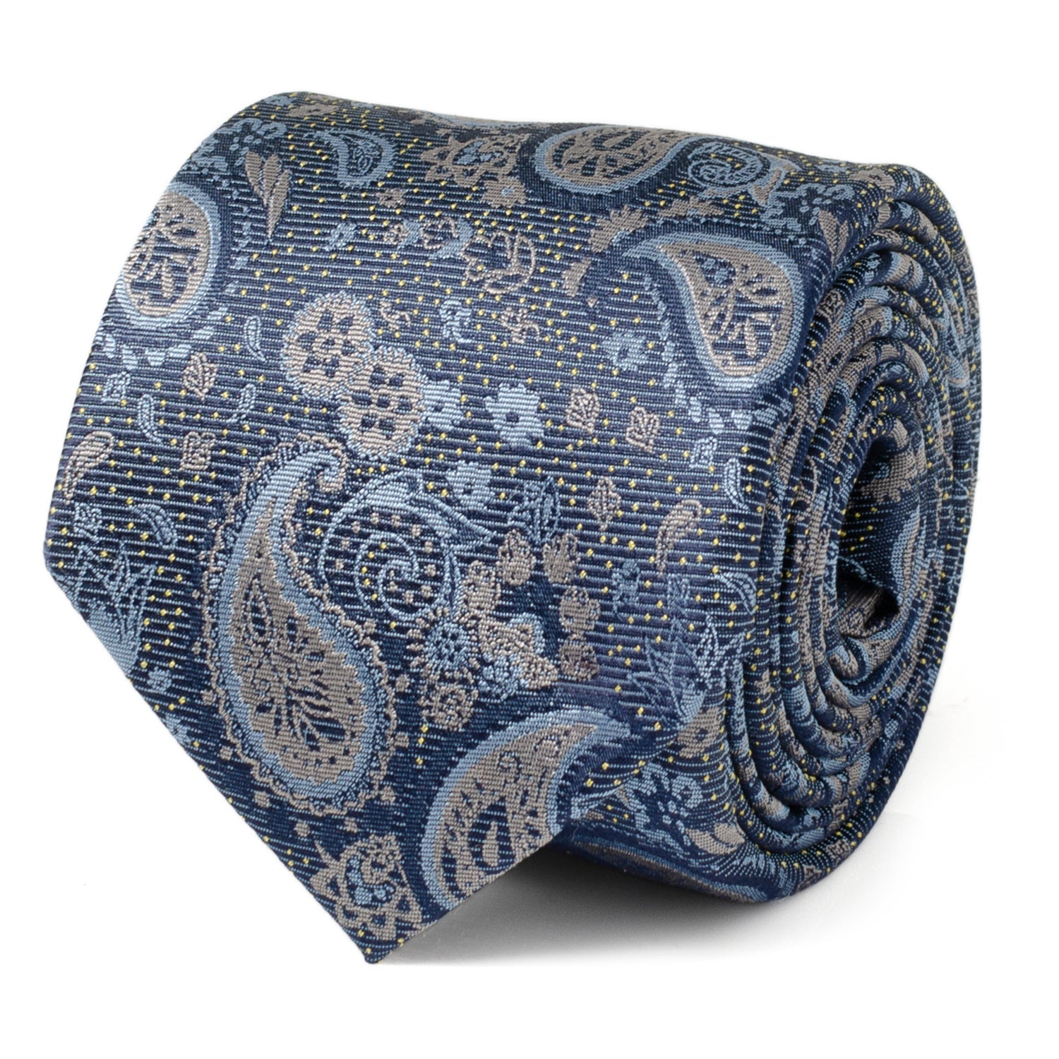 Blue &amp; Gray Paisley Men&