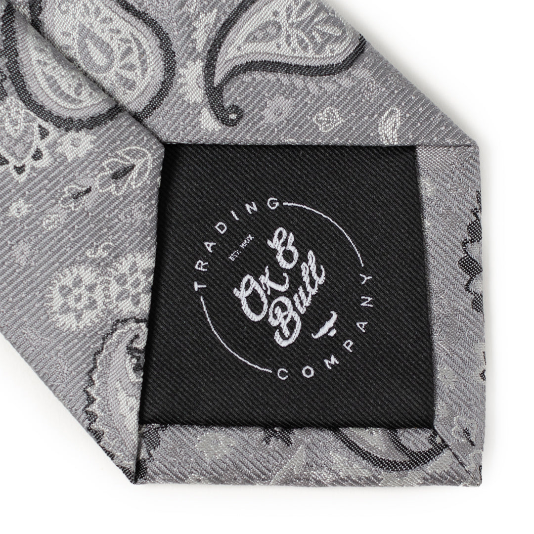 Gray Paisley Men&