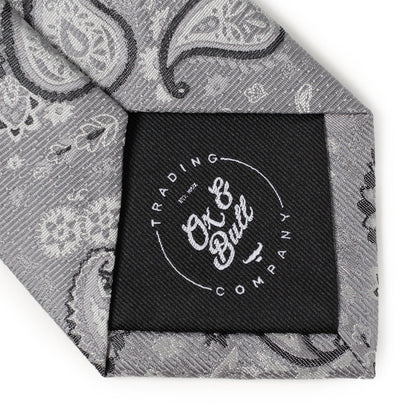 Gray Paisley Men&