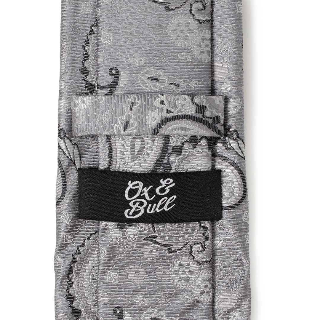 Gray Paisley Men&