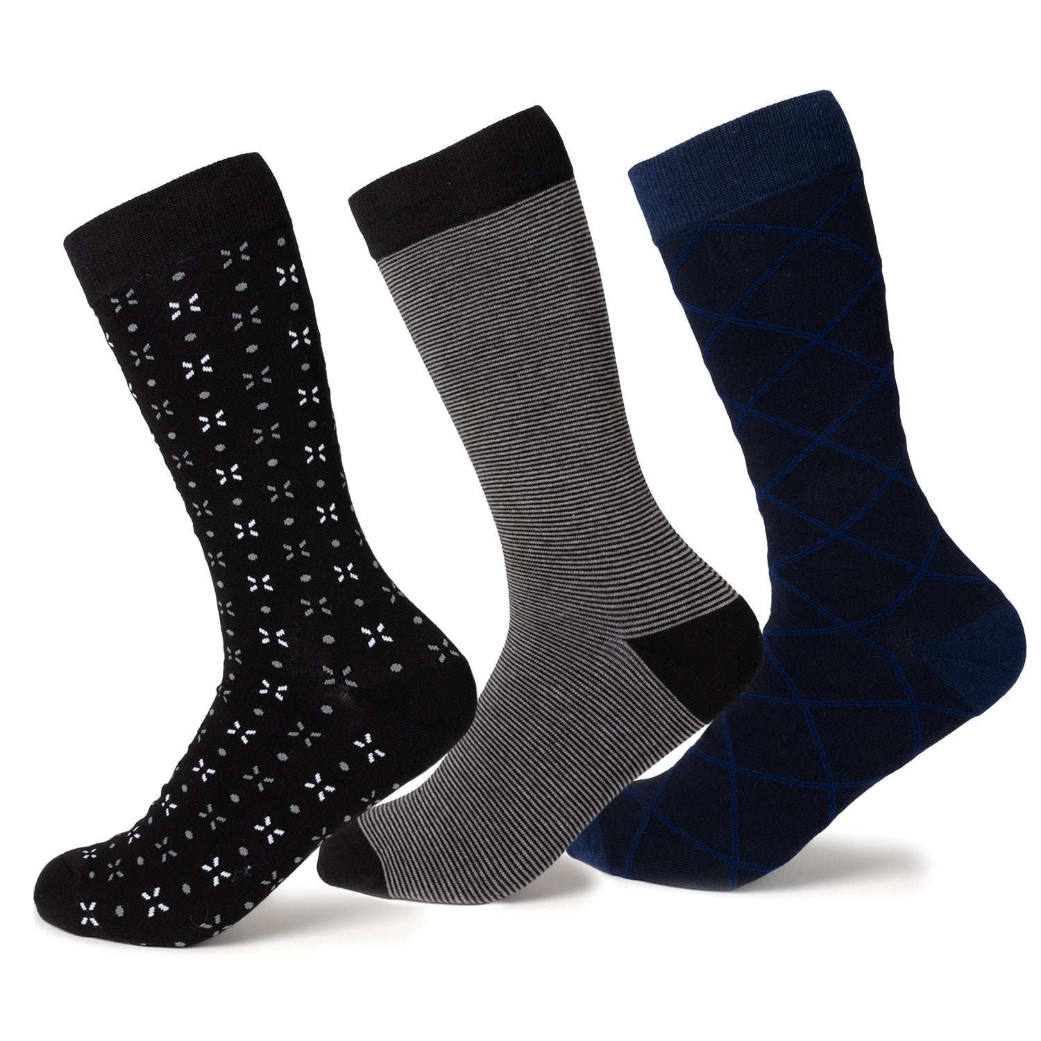 Ox &amp; Bull Patterned Sock Gift Set by Cufflinks.com