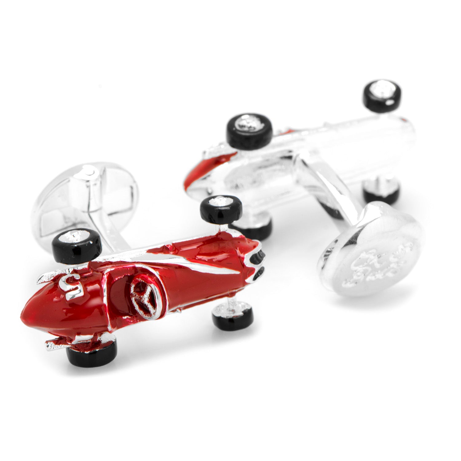 Vintage Race Car 3D Cufflinks by Cufflinks.com