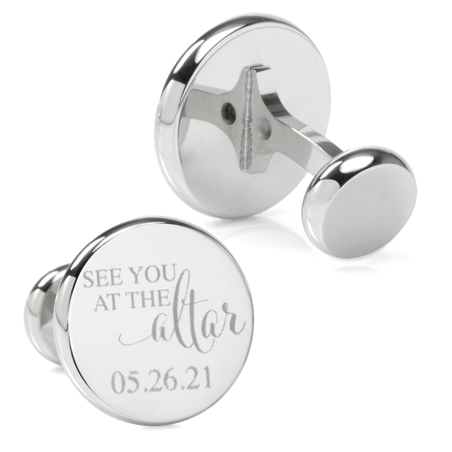 See You at the Altar Custom Photo Cufflinks by Cufflinks.com