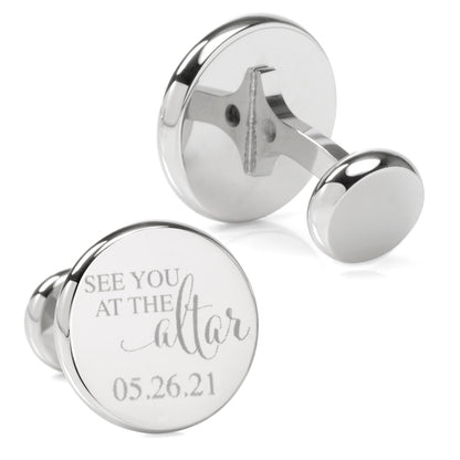 See You at the Altar Custom Photo Cufflinks by Cufflinks.com