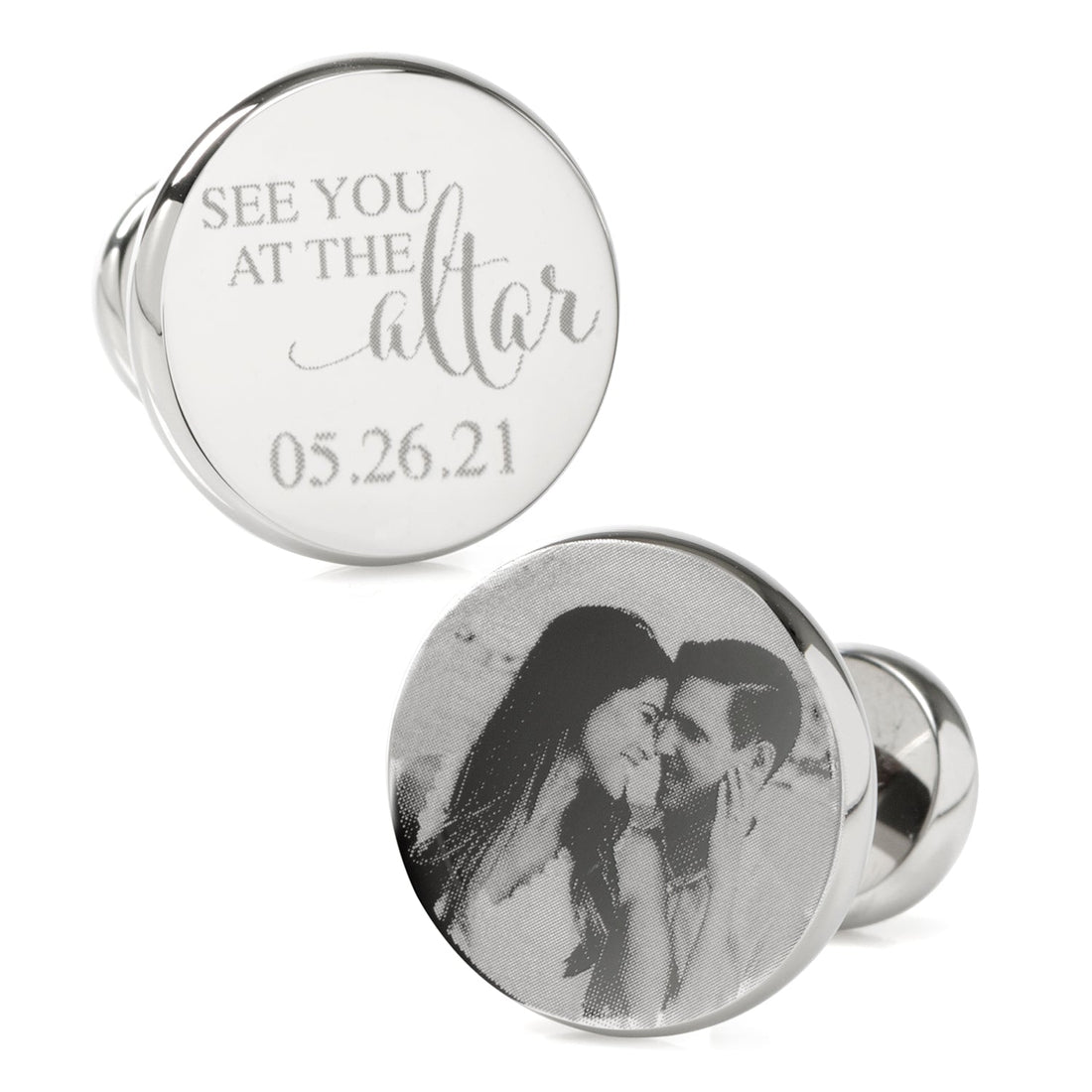 See You at the Altar Custom Photo Cufflinks by Cufflinks.com