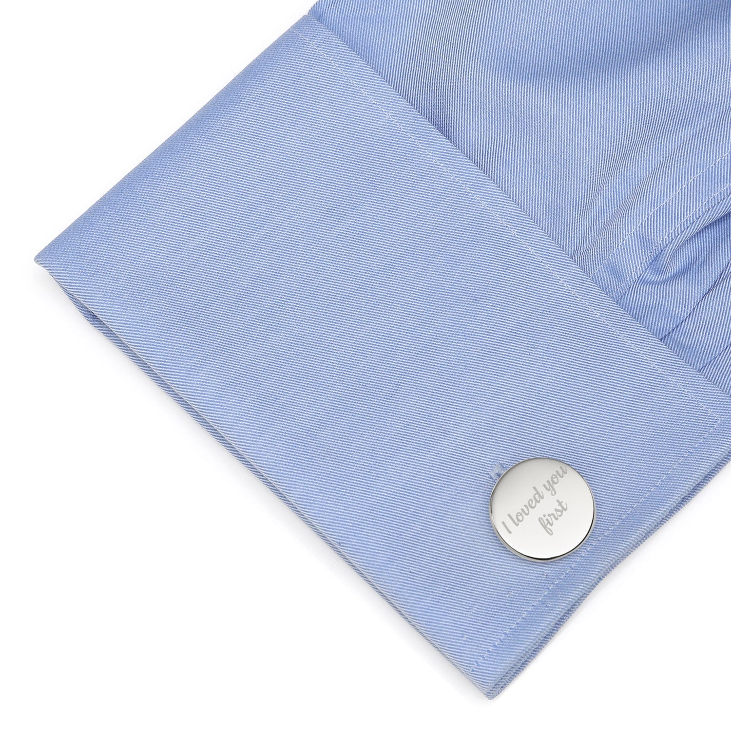 I Loved You First Custom Photo Cufflinks by Cufflinks.com