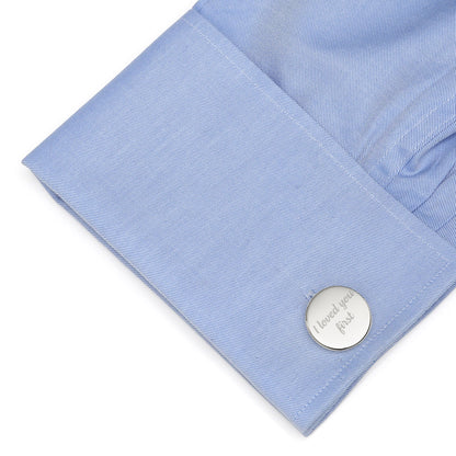 I Loved You First Custom Photo Cufflinks by Cufflinks.com