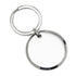 Round Engravable Stainless Steel Key Chain by Cufflinks.com