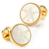 Sand Dollar Cufflinks by Cufflinks.com