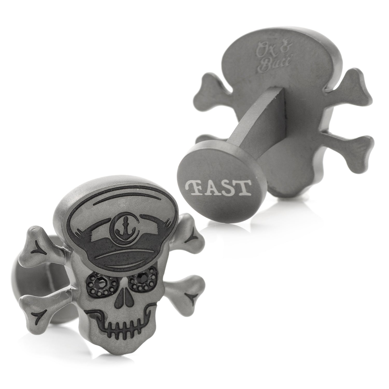 Skull Hold Fast Cufflinks by Cufflinks.com