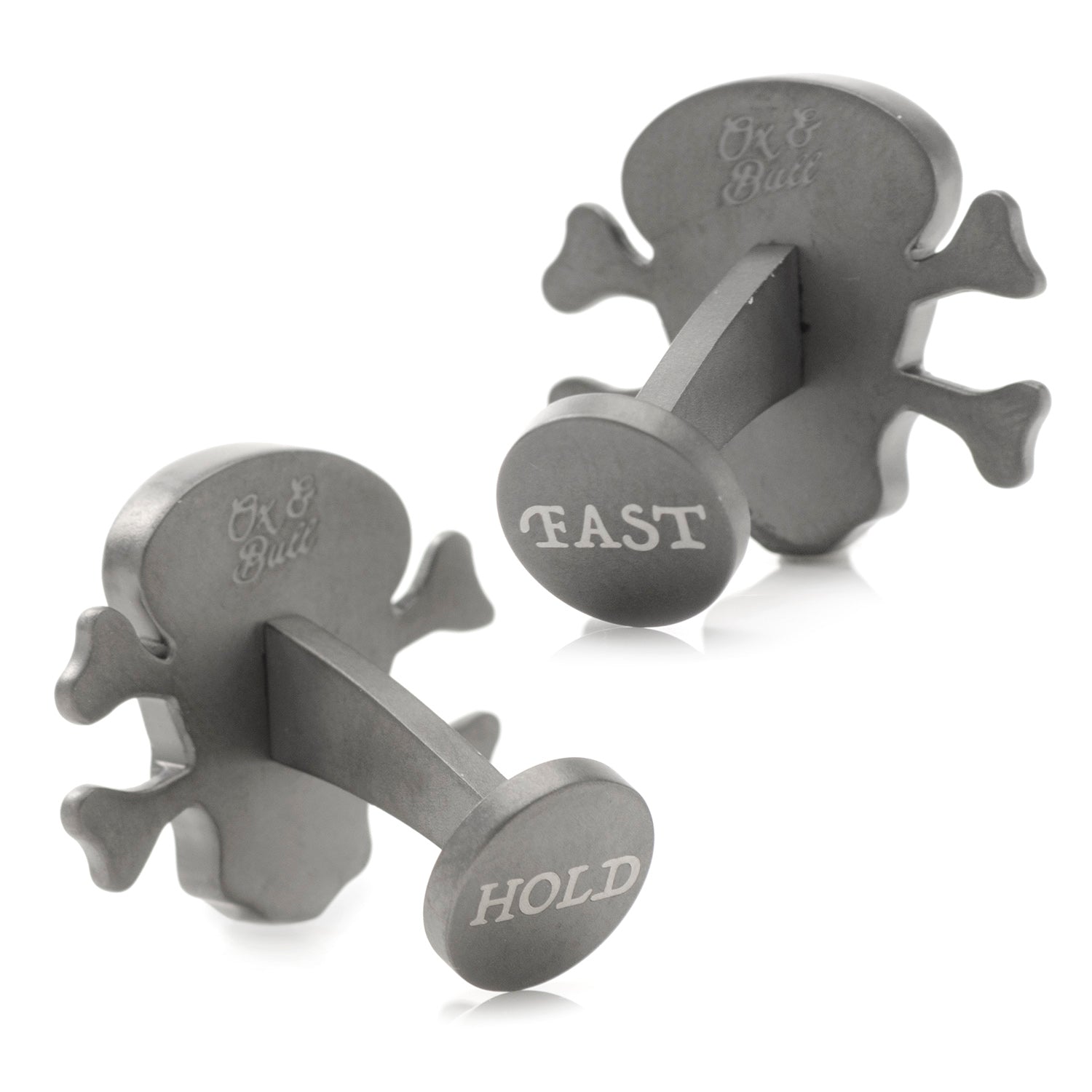 Skull Hold Fast Cufflinks by Cufflinks.com