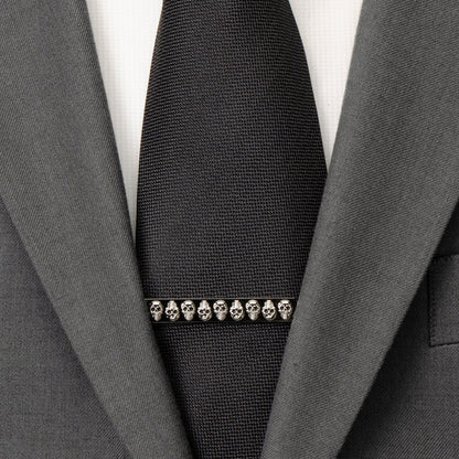 Skull 3D Tie Clip by Cufflinks.com