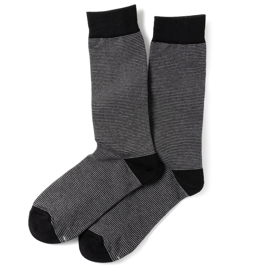 Striped Gray Black Men&