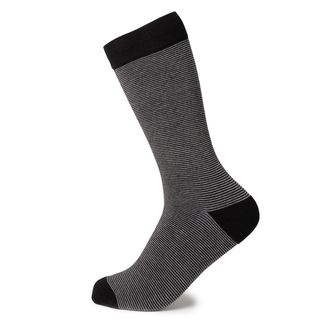 Striped Gray Black Men&
