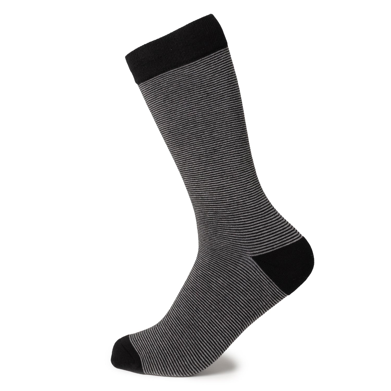Striped Gray Black Men&