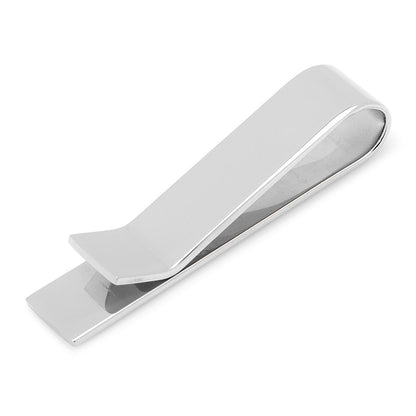 Short Stainless Steel Engravable Tie Bar by Cufflinks.com