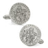 St. Christopher Amulet Cufflinks by Cufflinks.com