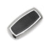 Stainless Steel Inlaid Black Carbon Fiber Money Clip by Cufflinks.com