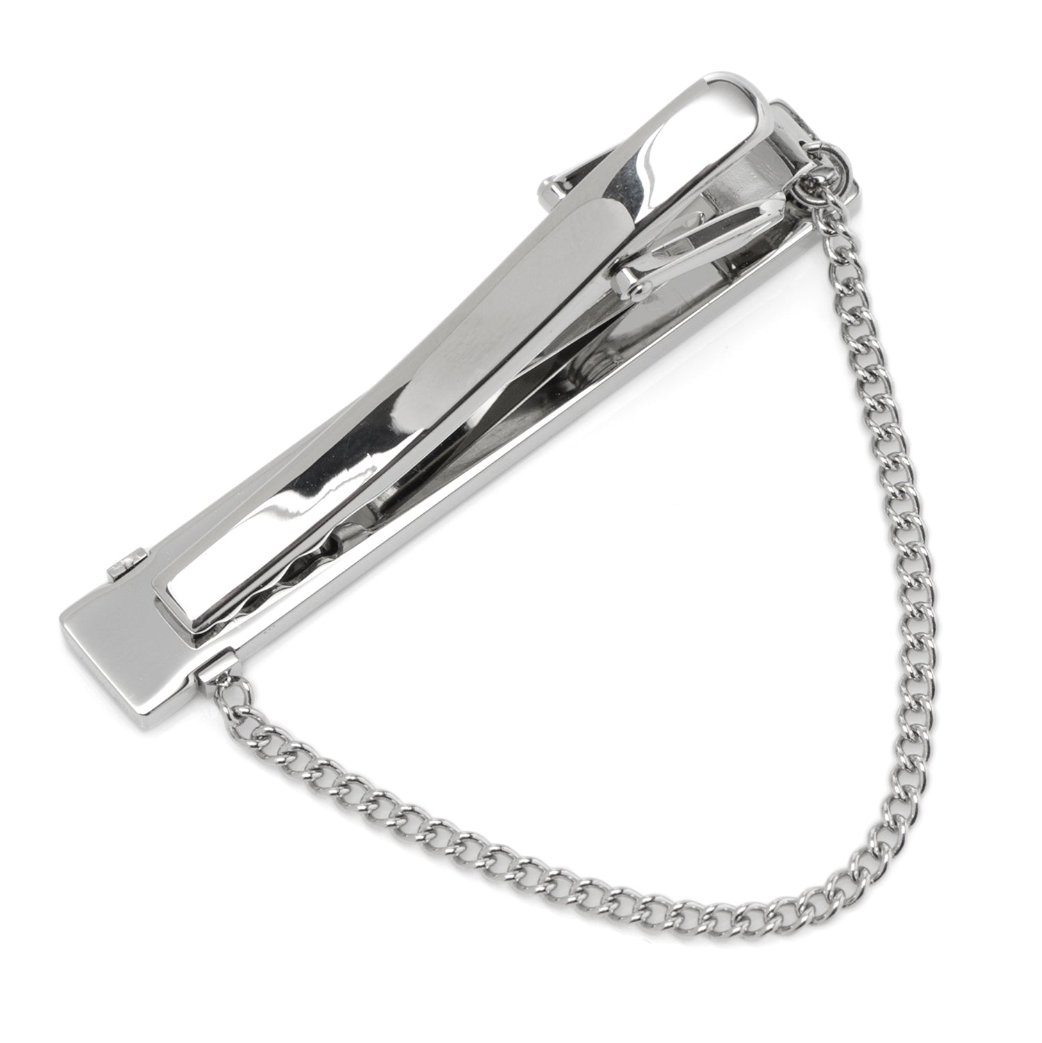 Stainless Steel Chain Tie Clip by Cufflinks.com