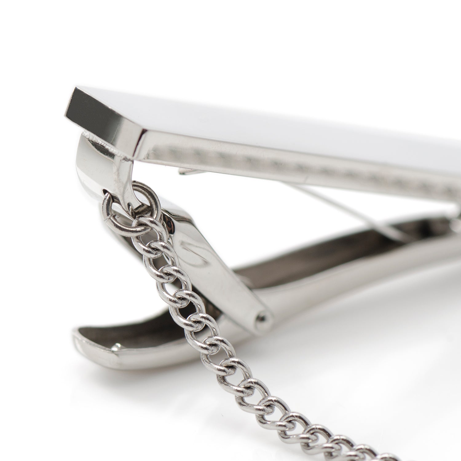 Stainless Steel Chain Tie Clip by Cufflinks.com
