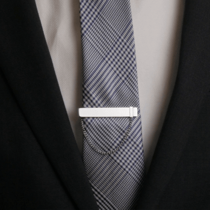 Stainless Steel Chain Tie Clip by Cufflinks.com