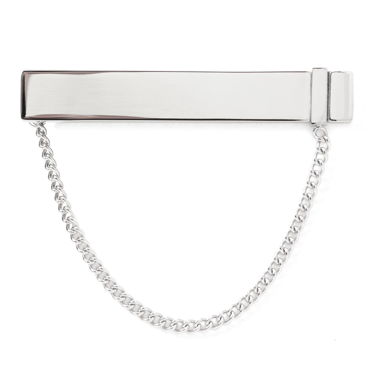 Stainless Steel Chain Tie Clip by Cufflinks.com