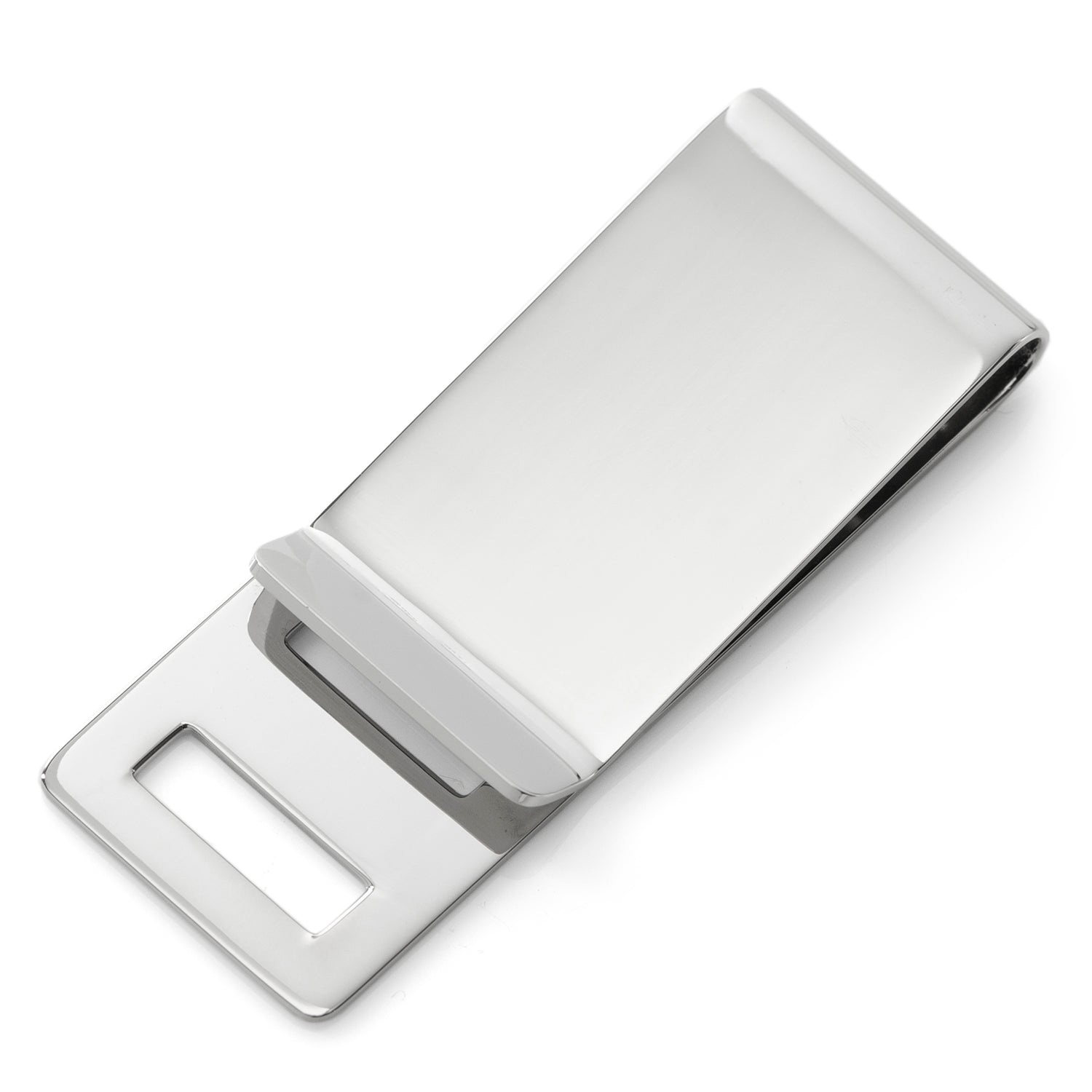 Stainless Steel Cut Out Money Clip by Cufflinks.com