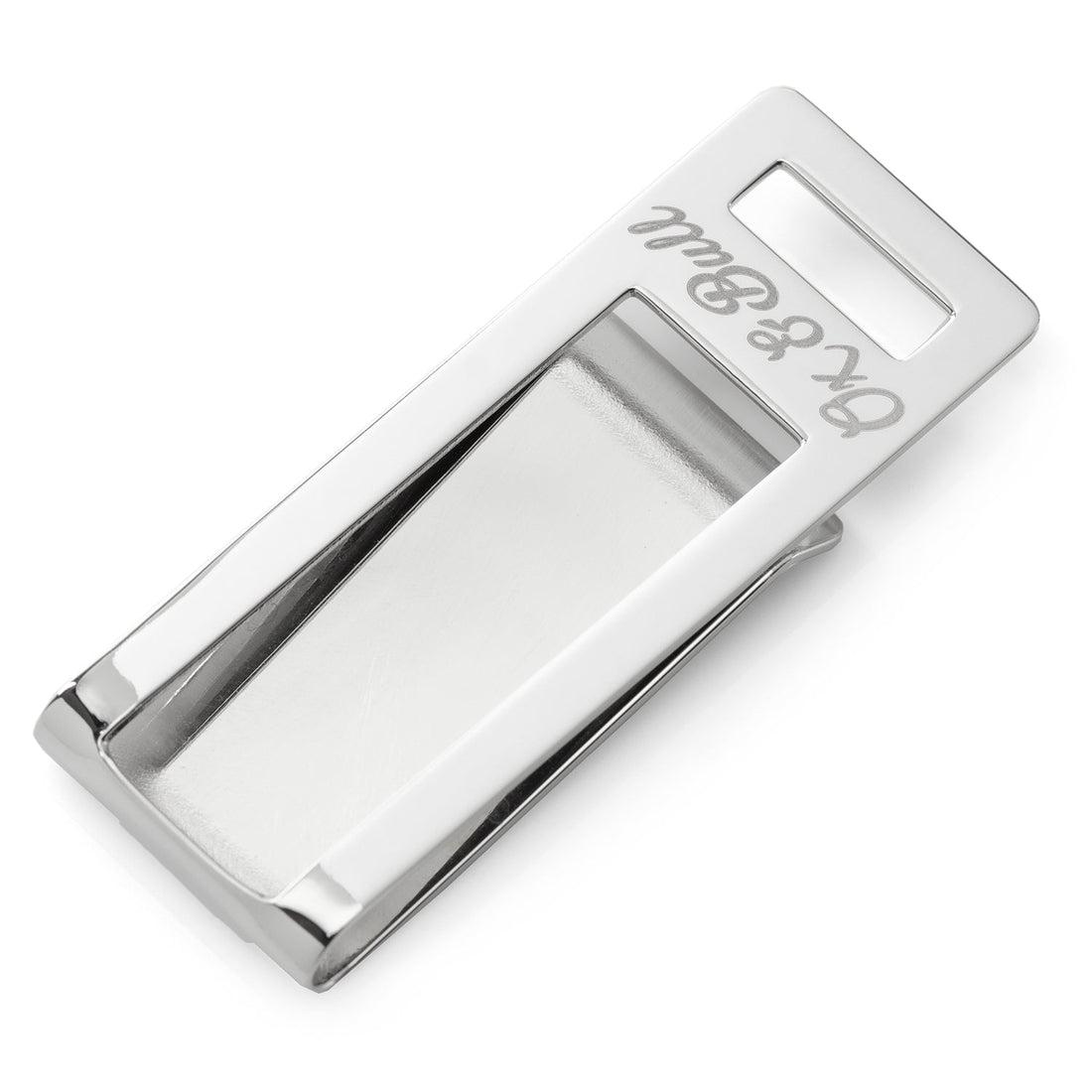 Stainless Steel Cut Out Money Clip by Cufflinks.com
