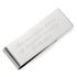 Father of Bride Wedding Date Money Clip by Cufflinks.com