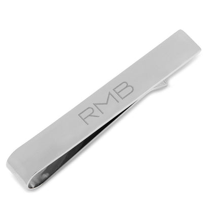 Stainless Steel Engravable Tie Bar by Cufflinks.com