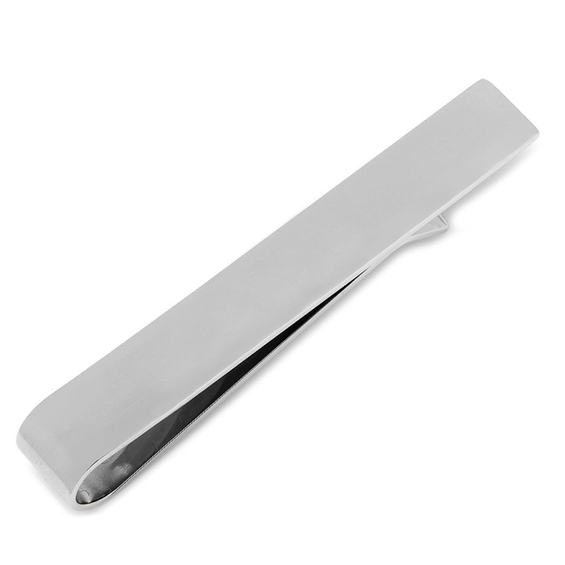 Stainless Steel Engravable Tie Bar by Cufflinks.com