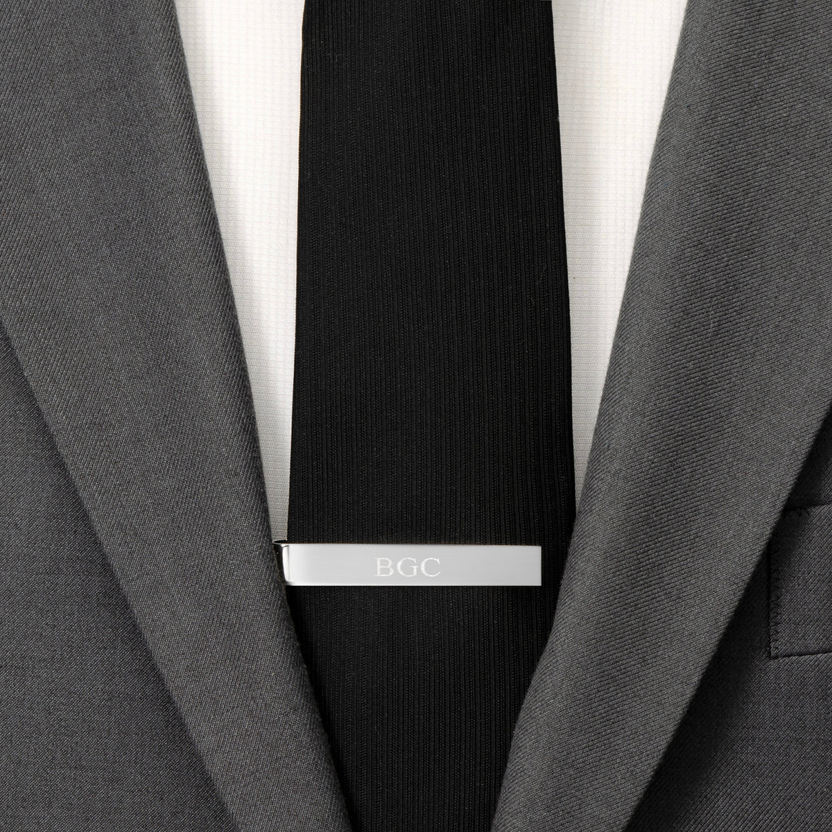 Wedding Party Engravable Tie Bar by Cufflinks.com