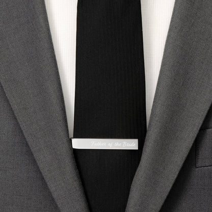 Wedding Title Engravable Tie Bar by Cufflinks.com