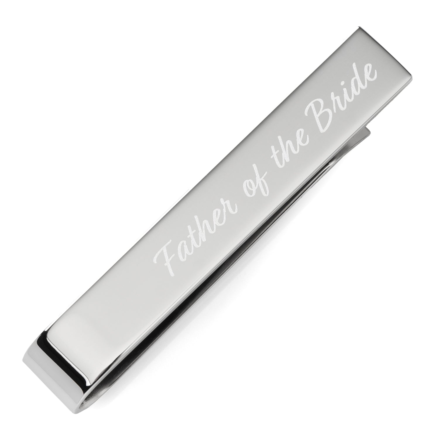 Wedding Title Engravable Tie Bar by Cufflinks.com